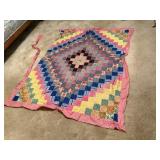 Quilt top, loose border