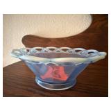 Blue moonstone bowl