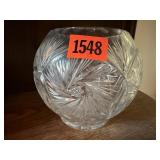 Crystal fishbowl