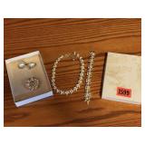 Vintage costume jewelry set