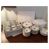 Johann Haviland china dishes, storage bags