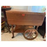 Antique tea curt
