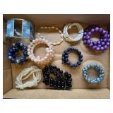 Beaded wrapped bracelets