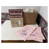 Tailoring book, sewing, bra patterns
