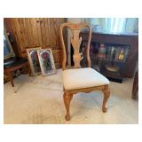 Padded dining chair