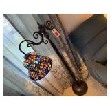 Stained glass Tiffany style floor lamp