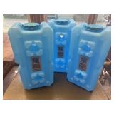 Survival brick water storage containers (3)
