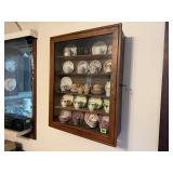 Wall curio, tea cup & saucer collection included