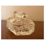 Crystal trinket box