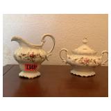 Johann Haviland cream & sugar set
