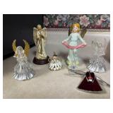 Angel collection, stained glass