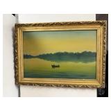 Fisherman vintage artwork