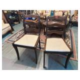 Dining chairs (2)