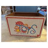 Vintage toy box