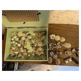 Costume jewelry earring collection
