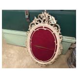 Shabby chic frame jewelry display
