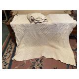 Beige afghans