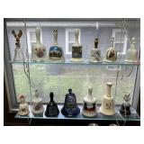 Bell collection, hanging shelves included