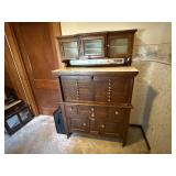 Antique dentistry cabinet