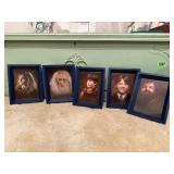 Framed Harry Potter character prints