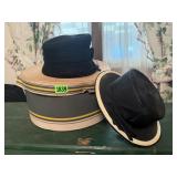 Hat box, vintage hats (2)