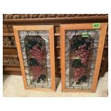 Grapevine stained glass windows (2)
