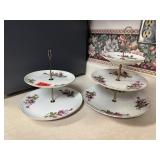 Tiered dessert trays (2)