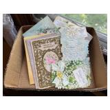 Vintage wedding cards