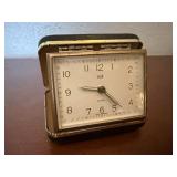 Vintage travel clock