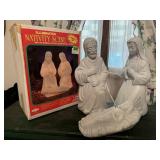 Nativity blow mold decoration