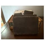 Cigar box of books