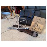 Portable music stand, music book, bag