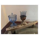 Glassware, candleholders
