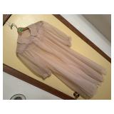 Pink sheer robe