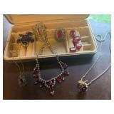 Jewelry box, antique jewelry