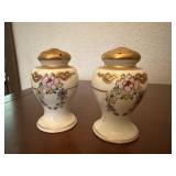 Antique salt & pepper shaker set