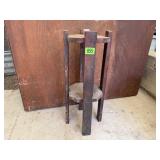 Rustic plant stand
