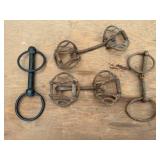 Antique horse bits