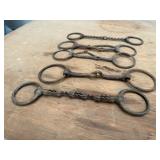 Antique horse bits