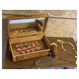 Jewelry box, contents included