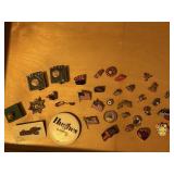 Political, military, lapel pins