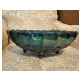 Carnival glass bowl