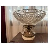 Hollywood Regency mid century filigree bowl