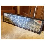 Antique panoramic  Iowa State tournament photo