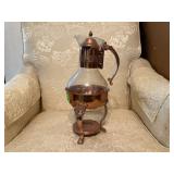 Copper coffee server