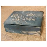 Vintage stone trinket box