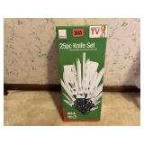 NOS 25 piece knife set