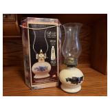 Blue Rose oil lamp