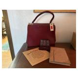 Handbag, hand held Holy Bible, Our Father picture