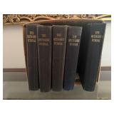 Set of Methodist hymnals (5)